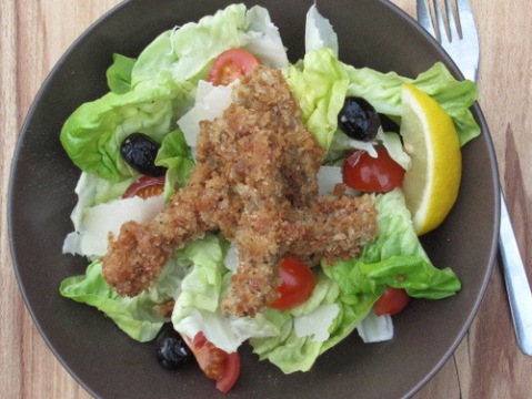 Crispy Artichoke salad